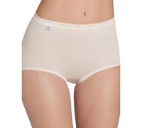 Sloggi Womens Basic+ Maxi Briefs - Yellow polyamide - Size Medium