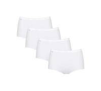 Sloggi Basic Maxi Brief Knickers 4 Pack 10028378 Womens 3 Pack plus 1 Free