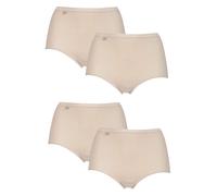 Sloggi Basic Maxi Brief Knickers 4 Pack 10028378 Womens 3 Pack plus 1 Free