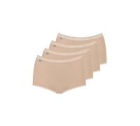 Womens Cotton Briefs Maxi Basic+ Soft Gusseted in Various Colours- 4 Pack Sloggi