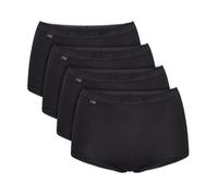Sloggi Basic Maxi Brief Knickers 4 Pack 95% Cotton High Rise Full Briefs