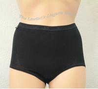 Sloggi Basic+ Maxi Cotton Brief (4 in 1 pack), 7 Different Colours, Sizes 10-30,