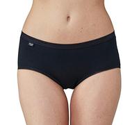 Sloggi Womens Basic+ Midi 2P - Black Polyamide - Size Large