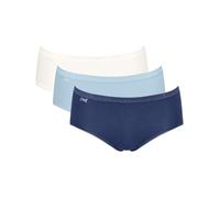 Basic+ Midi 3 Pack Briefs Dark Blue/Light Blue/White Blue XL - 16