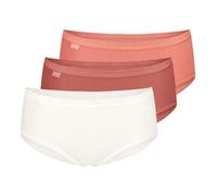 Basic+ Midi 3 Pack Briefs Terracotta/Rust/White Orange XS - 8