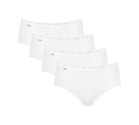 Sloggi Basic+ Midi Knickers 4 Pack Cotton Stretch Briefs 10068837 - RRP £36
