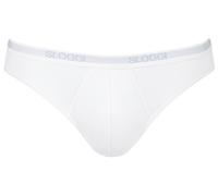 Sloggi Men's Basic Mini Briefs, White, XL