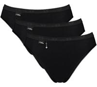 Sloggi Basic Pearl Tai High Leg Briefs Knickers 3 Pack 10221622