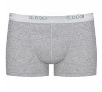 Sloggi Basic Short Boxer Trunk, Grey Melange - XL