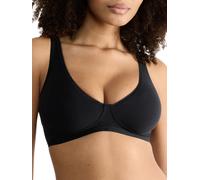 Sloggi Basic+ Soft Bra Non Wired Moulded Soft Cup Cotton Underwear Lingerie