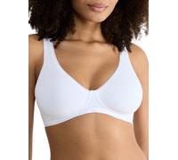 Sloggi Basic+ Soft Bra Non Wired Moulded Soft Cup Cotton Underwear Lingerie