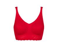 Sloggi Bralette Non-Wired Flat ZERO Feel Bliss Comfort Sizes S/M/L/XL Red 1 Pack