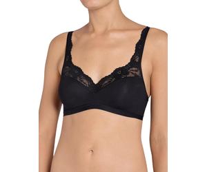 Sloggi Bralette Romance Soft Cup Bra Non Wired Cotton Stretch Top Lingerie