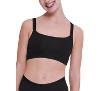 Sloggi Womens GO Casual Top - Black Polyamide - Size Large