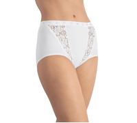Sloggi Chic Maxi Brief 10005198 Comfortable Full Coverage Knickers White