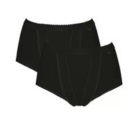 Sloggi Control 2-Pack Maxi Briefs, Black - 22