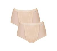 Sloggi Control 2-Pack Maxi Briefs, Skin - 12