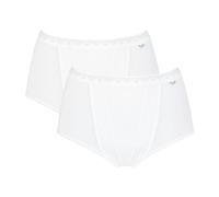 Sloggi Control 2-Pack Maxi Briefs, White - 16