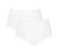 Sloggi Control 2-Pack Maxi Briefs, White - 22
