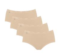 Sloggi Cotton Midi Brief 4 Pack BEIGE SIZE 20