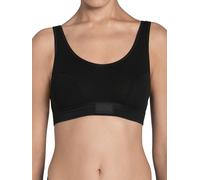 Sloggi Womens Double Comfort Cotton Top - Black - Size X-Small