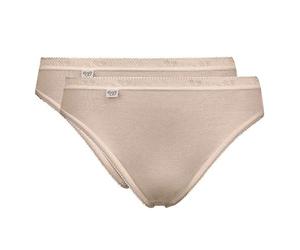 Sloggi - Damen - Basic+ - Tai Slip - 2er Pack - Baumwolle