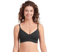 Sloggi Womens Bralette ZERO Microfibre 2.0 Black Polyamide Lightly Padded Size X-Small