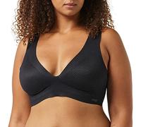 Sloggi Women's Zero Feel Flow Bralette Bustier, Black, L