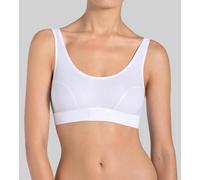 Sloggi Double Comfort Bra Wireless Cotton Rich Non Wired Pullover Sports Top