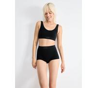 Sloggi Double Comfort Cotton Rich High Rise Shorts Black