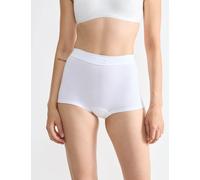 Sloggi Double Comfort Cotton Rich High Rise Shorts White