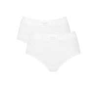 Sloggi Women's Double Comfort Maxi 2P Briefs, WHITE, 20