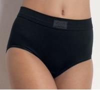 SLOGGI DOUBLE COMFORT MAXI/ T MAXI, COTTON, SMOOTH BRIEF IN WHITE OR BLACK