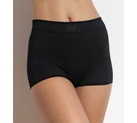 sloggi Women's Double Comfort Short Brief, Opaque, Black, 16