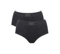Sloggi Knickers/panties Double Comfort T Maxi PACK DE 2 in Black FR 48