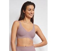 Sloggi ever ease cotton cooling soft bra, Light Purple, Size S Plus, Women Light Purple