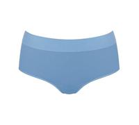 Sloggi Womens EVER Infused Camomile High Waist Brief - Blue polyamide - Size Small