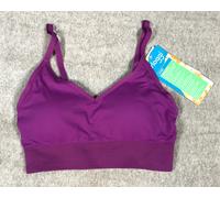 Sloggi Ever Infused Multivitamin Bralette UK S Violet Purple Non Wired Soft