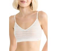 Sloggi FREE Evolve Lace Push Up Bralette Non Wired Hook & Eye Bra Lace Lingerie