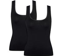 Sloggi Women's GO Tank Top C2P Shirts, BLACK, XS