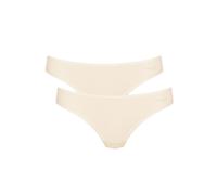 Sloggi GO BRAZIL Brazilian Briefs Knickers 2 Pack Organic Cotton Thong Lingerie