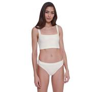 Sloggi Womens GO Casual Top - White Polyamide - Size Small