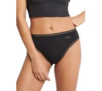 Sloggi Women's GO Crush High leg C3P Underwear, Blue - Dark Combination, XL