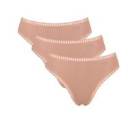 Sloggi GO Crush High Leg Knickers 3 Pack Tai Briefs 10219672