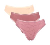 Sloggi Womens Go Crush High Leg C3p Briefs, Multiple Colours 2, XS EU