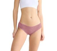 Sloggi GO Crush Hipster Briefs (3 Pack) Pink Pattern/Mauve/Cream Pink XS - 8