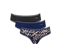 Sloggi Go Crush Hipster Pack of 9, Blue-dark comb, M
