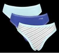 SLOGGI GO CRUSH, ORGANIC COTTON, HIPSTER BRIEF, 3 PACK, SIZE XS TO 2XL,