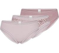 Sloggi Go Crush Organic Mini Knickers Pack of 3 Animal Print & Multicolour