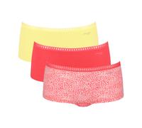 Sloggi Short Briefs Knickers GO Crush 3 Pack 95% Organic Cotton Briefs Knickers